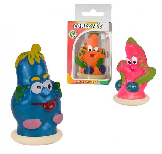 Сувенирный латексный презерватив  Фруктовое ассорти - Sitabella - купить с доставкой в Санкт-Петербурге