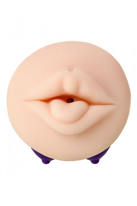 Двухсторонний мастурбатор JOS YARA в фиолетовой колбе - JOS - в Санкт-Петербурге купить с доставкой