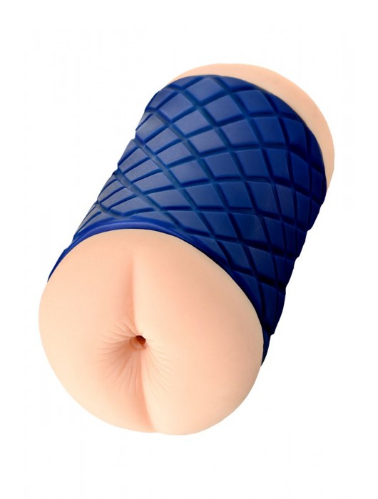 Двухсторонний мастурбатор JOS  LULU в синем цилиндре - JOS - в Санкт-Петербурге купить с доставкой