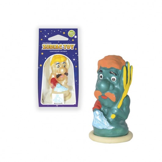 Сувенирный латексный презерватив  Водолей - Sitabella - купить с доставкой в Санкт-Петербурге