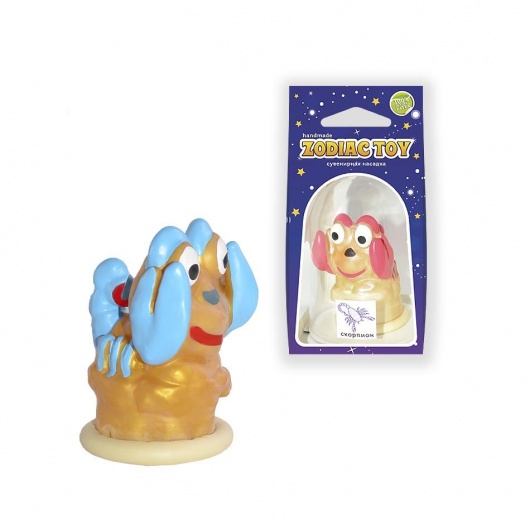 Сувенирный латексный презерватив  Скорпион - Sitabella - купить с доставкой в Санкт-Петербурге