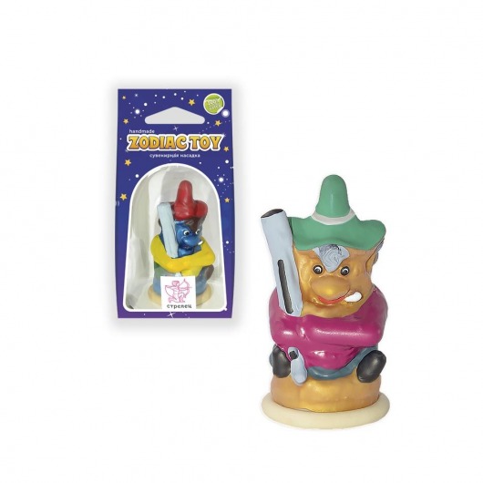 Сувенирный латексный презерватив  Стрелец - Sitabella - купить с доставкой в Санкт-Петербурге