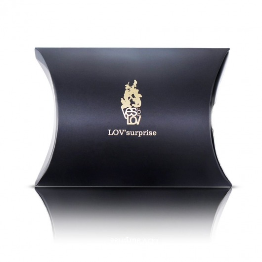 Набор Love Surprise - 2 саше массажных масел и мини-постер - YESforLOV - купить с доставкой в Санкт-Петербурге