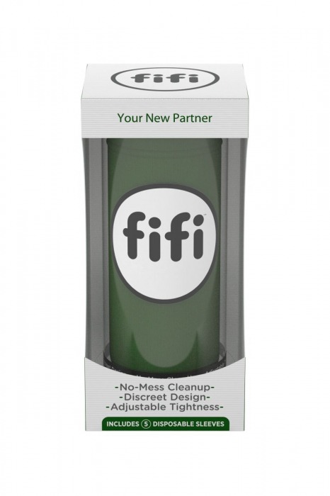 Зеленый нереалистичный мастурбатор FIFI MALE - Fifi - в Санкт-Петербурге купить с доставкой