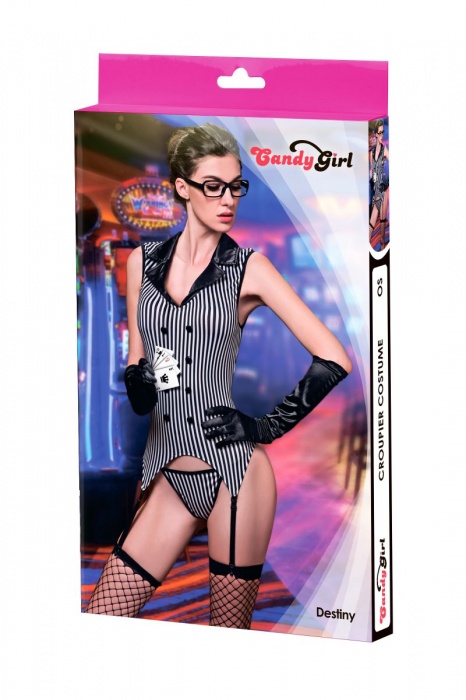 Костюм крупье Destiny - Candy Girl купить с доставкой