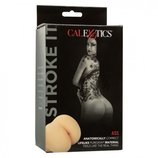 Мастурбатор-анус закрытого типа Stroke It Ass - California Exotic Novelties - в Санкт-Петербурге купить с доставкой
