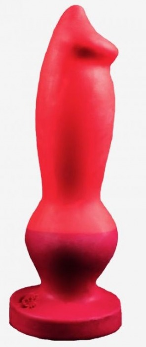 Красный фаллоимитатор  Стаффорд large  - 26 см. - Erasexa - купить с доставкой в Санкт-Петербурге