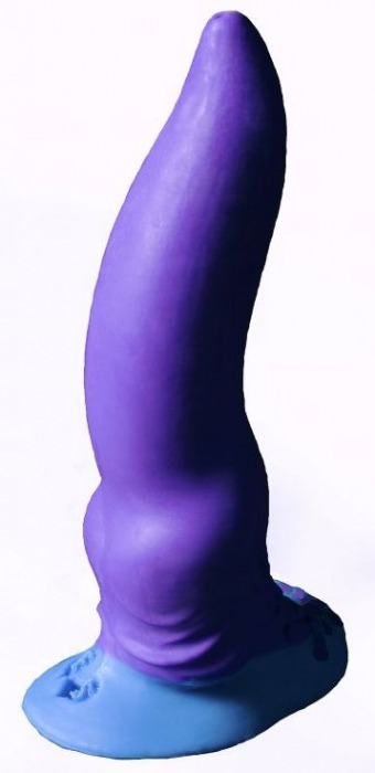 Фиолетовый фаллоимитатор  Зорг mini  - 17 см. - Erasexa - купить с доставкой в Санкт-Петербурге