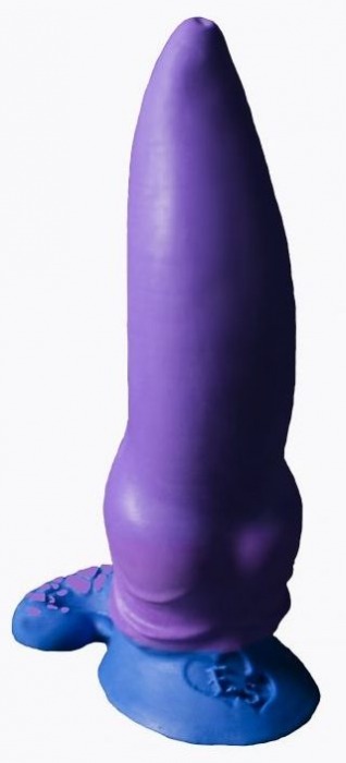 Фиолетовый фаллоимитатор  Зорг small  - 21 см. - Erasexa - купить с доставкой в Санкт-Петербурге