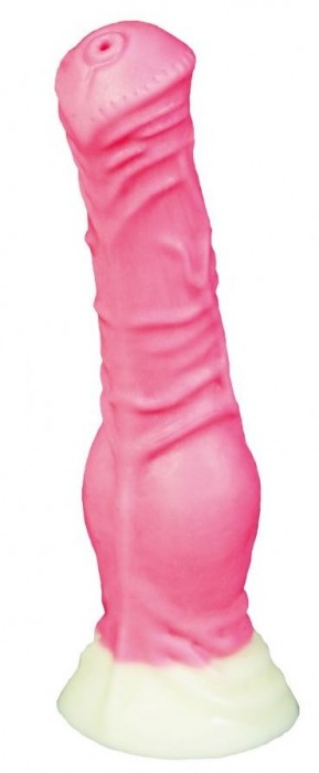 Розовый фаллоимитатор  Пони mini  - 18,5 см. - Erasexa - купить с доставкой в Санкт-Петербурге
