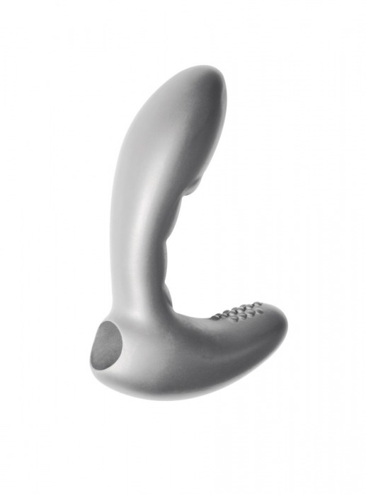 Серый стимулятор простаты с вибрацией Wonder Touch Grey - Lola Games - в Санкт-Петербурге купить с доставкой