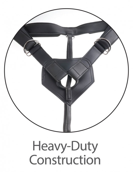 Страпон-система с телесной насадкой 11  Two Cocks One Hole Hollow Strap-On Suspender System - 30,5 см. - Pipedream - купить с доставкой в Санкт-Петербурге