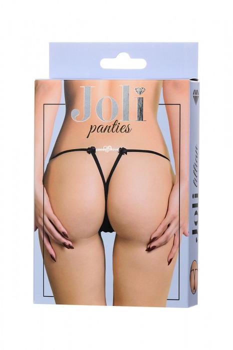 Трусики-стринги Lillian с декором - Erolanta купить с доставкой