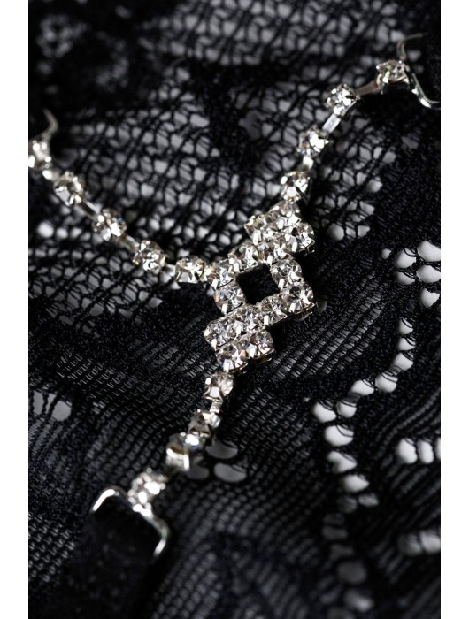 Трусики-стринги со стразами Terri - Erolanta купить с доставкой