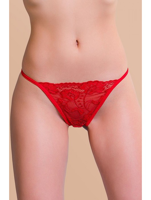 Трусики-стринги Valerie с декором из страз - Erolanta купить с доставкой