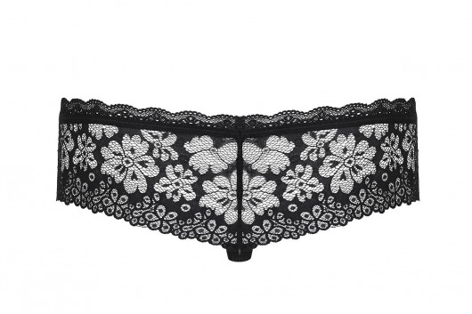 Кружевные трусики-шорты с цветочным рисунком - Obsessive купить с доставкой