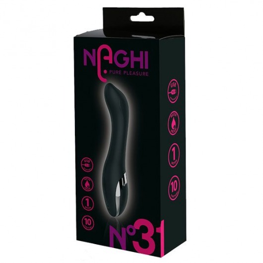 Черный вибратор-реалистик NAGHI NO.31 - 15 см. - Tonga