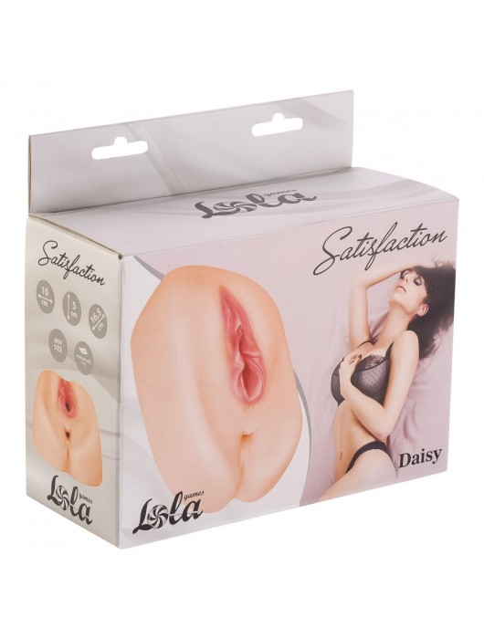 Мастурбатор с 2 тоннелями Satisfaction Daisy - Lola Games - в Санкт-Петербурге купить с доставкой