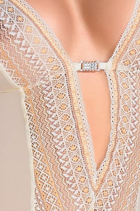 Сексуальный корсаж с кружевом и оборкой понизу Clarisse - Casmir купить с доставкой