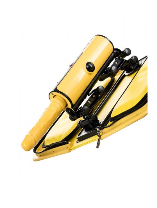 Желтая секс-машина F*ckBag MotorLovers - ToyFa - купить с доставкой в Санкт-Петербурге