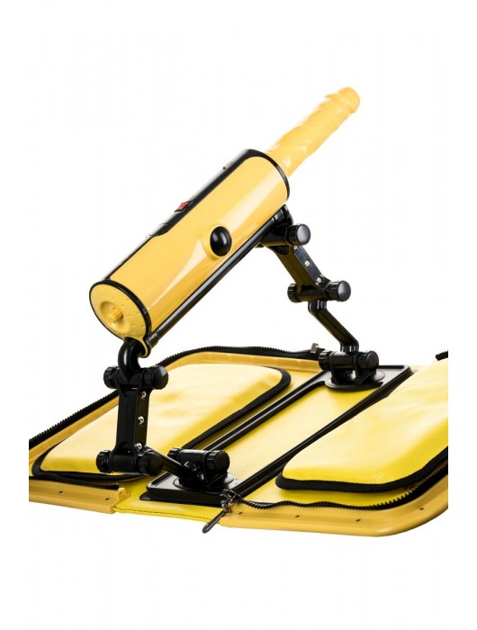 Желтая секс-машина F*ckBag MotorLovers - ToyFa - купить с доставкой в Санкт-Петербурге