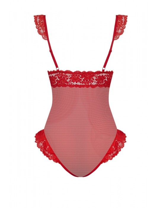 Соблазнительное боди с кружевом - Obsessive купить с доставкой