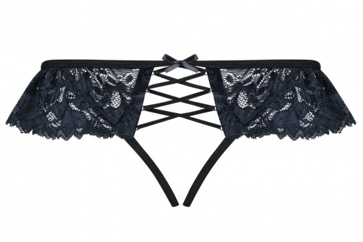 Восхитительные кружевные трусики (большой размер) - Obsessive купить с доставкой