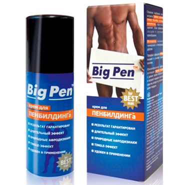 Крем Big Pen для увеличения полового члена - 50 гр. - Биоритм - в Санкт-Петербурге купить с доставкой