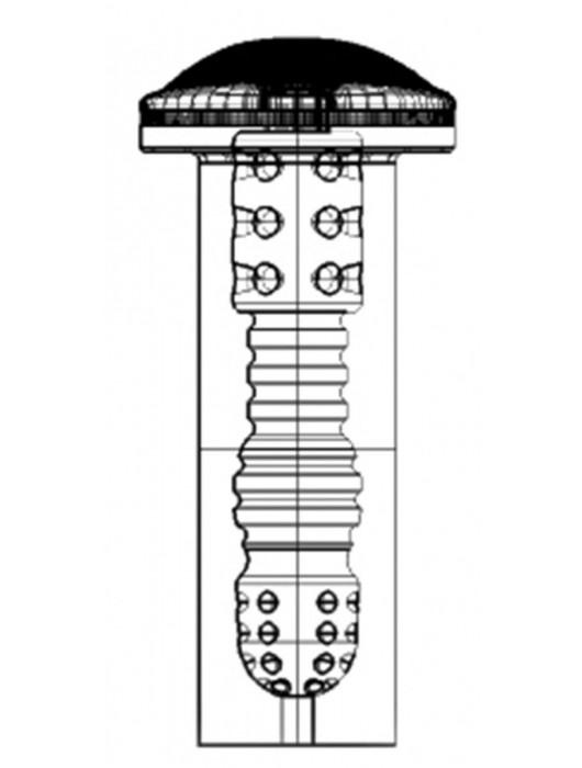 Телесный мастурбатор-ротик с эффектом смазки Deluxe Oral - Shots Media BV - в Санкт-Петербурге купить с доставкой