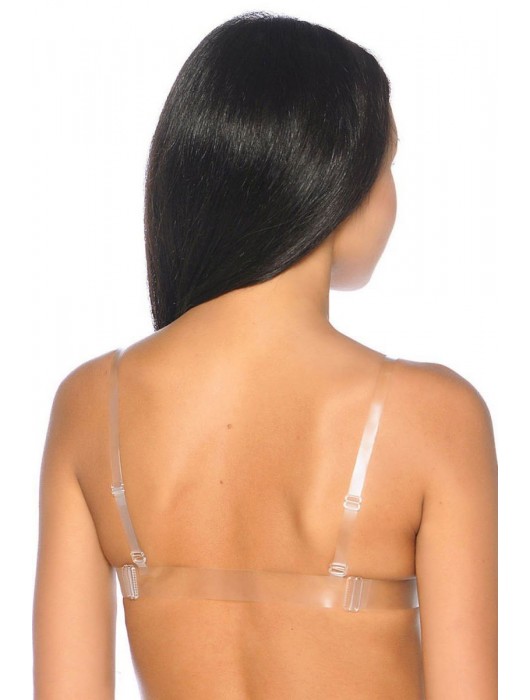 Силиконовый бюстгальтер-невидимка с эффектом пуш-ап на бретелях - Coquette Revue купить с доставкой