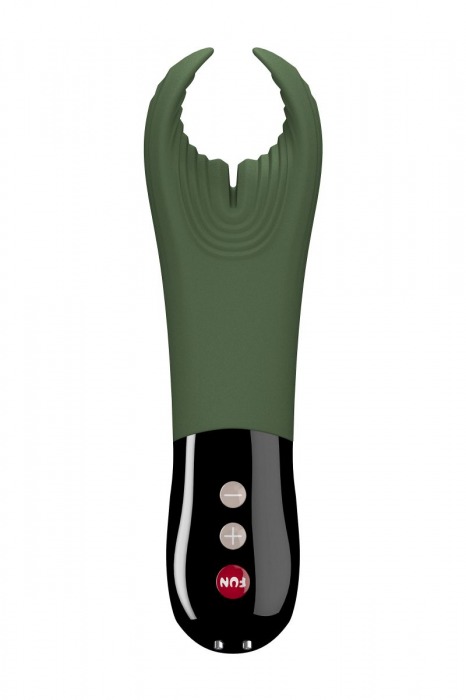 Фаллостимулятор Manta цвета хаки с вибрацией - Fun Factory - в Санкт-Петербурге купить с доставкой