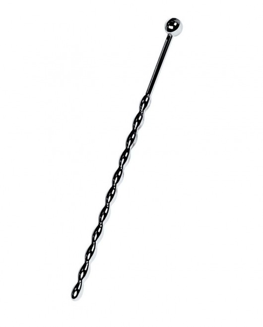 Серебристый длинный уретральный плаг-косичка TOYFA Metal - 15,7 см. - ToyFa - купить с доставкой в Санкт-Петербурге