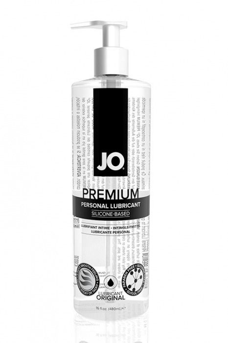 Нейтральный лубрикант на силиконовой основе JO Personal Premium Lubricant - 480 мл. - System JO - купить с доставкой в Санкт-Петербурге