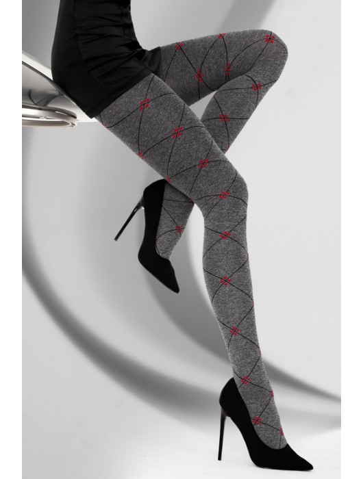Колготки Lirana из меланжевой нити - Livia Corsetti купить с доставкой