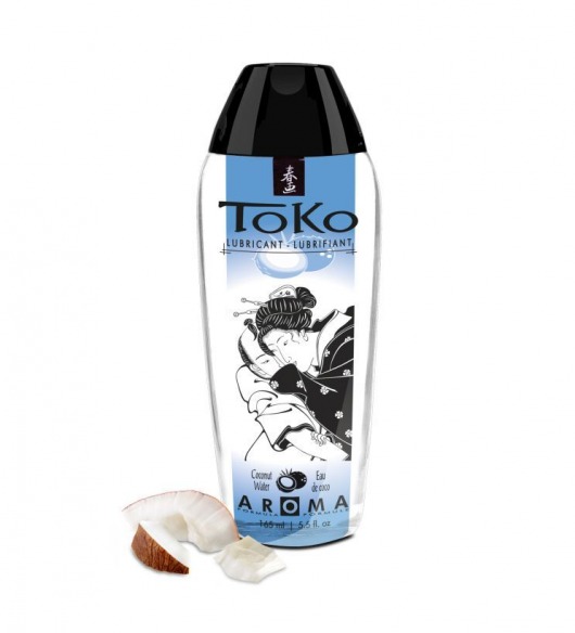 Интимный гель TOKO Cononut Water с ароматом кокоса - 165 мл. - Shunga - купить с доставкой в Санкт-Петербурге