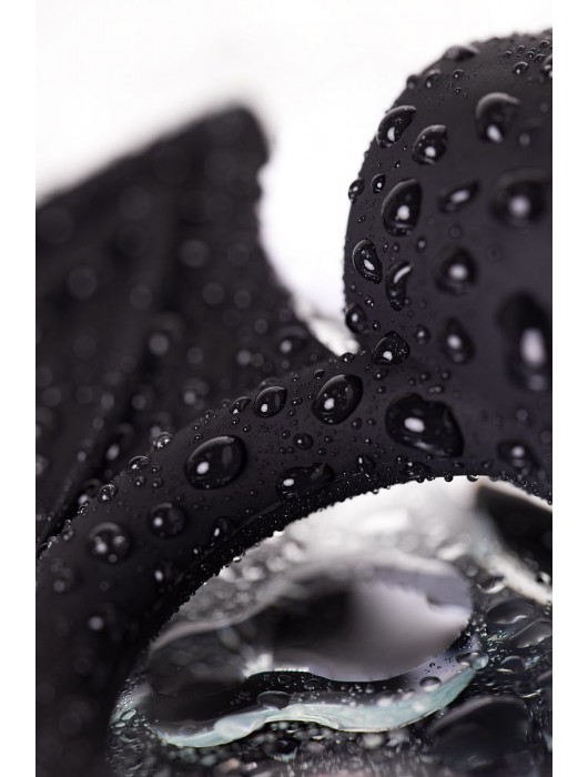 Черное эрекционное кольцо на пенис JOS COCKY DEVIL - JOS - в Санкт-Петербурге купить с доставкой