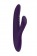 Фиолетовый вибратор с клиторальным стимулятором Nalone Peri - 23,3 см. - Nalone