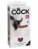 Кофейный страпон на виниловых трусиках Strap-on Harness Cock - 17,8 см. - Pipedream - купить с доставкой в Санкт-Петербурге
