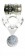 Прозрачное эрекционное кольцо с вибратором и стимуляцией клитора - Sextoy 2011 - в Санкт-Петербурге купить с доставкой