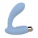 Голубой овальный гладкий вибростимулятор простаты - Bior toys - в Санкт-Петербурге купить с доставкой