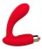 Красный овальный гладкий вибростимулятор простаты - Bior toys - в Санкт-Петербурге купить с доставкой
