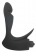Черный силиконовый массажер простаты Sex Expert с отростком - Bior toys - в Санкт-Петербурге купить с доставкой