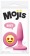 Розовая силиконовая пробка Emoji Face ILY - 8,6 см. - NS Novelties - купить с доставкой в Санкт-Петербурге