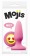 Розовая силиконовая пробка среднего размера Emoji ILY - 10,2 см. - NS Novelties - купить с доставкой в Санкт-Петербурге