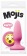 Розовая силиконовая пробка среднего размера Emoji WTF - 10,2 см. - NS Novelties - купить с доставкой в Санкт-Петербурге