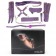 Пикантный набор БДСМ-аксессуаров фиолетового цвета - Bior toys - купить с доставкой в Санкт-Петербурге