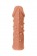Телесная реалистичная насадка KOKOS Extreme Sleeve 06 с дополнительной стимуляцией - 12,7 см. - KOKOS - в Санкт-Петербурге купить с доставкой
