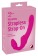 Розовый безремневой страпон с вибрацией - Orion - купить с доставкой в Санкт-Петербурге