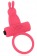 Красное эрекционное виброкольцо-зайчик со съемной вибропулей - Bior toys - в Санкт-Петербурге купить с доставкой