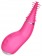 Розовый вибратор Candice с вращением - 12,7 см. - Yuanse